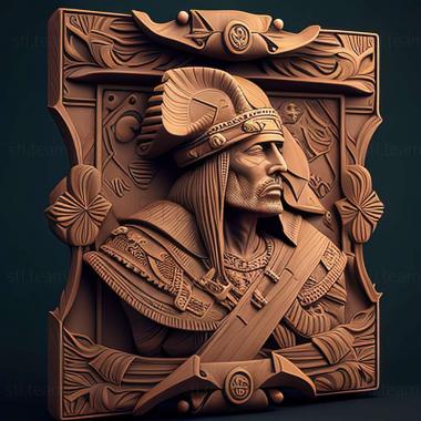 3D model Expeditions Conquistador game (STL)